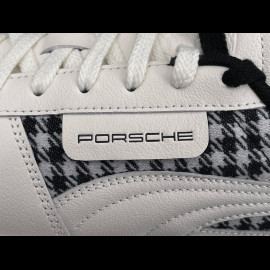 Porsche 911 Schuhe Palermo Puma Pepita Weiß mit Schlüsselanhänger WAP150PAL - unisex