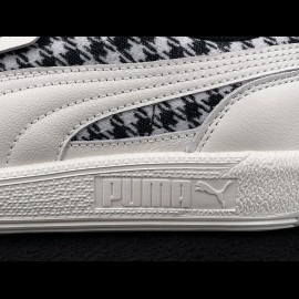 Porsche 911 Schuhe Palermo Puma Pepita Weiß mit Schlüsselanhänger WAP150PAL - unisex