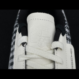 Porsche 911 Schuhe Palermo Puma Pepita Weiß mit Schlüsselanhänger WAP150PAL - unisex