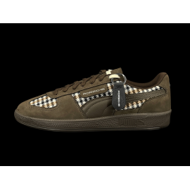 Porsche 911 Shoes Palermo Puma Pepita Brown with Keyring WAP15526PAL - unisex
