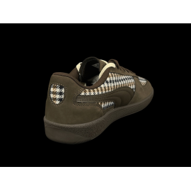 Porsche 911 Shoes Palermo Puma Pepita Brown with Keyring WAP15526PAL - unisex
