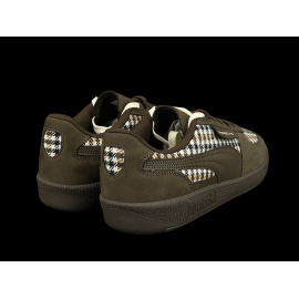 Porsche 911 Shoes Palermo Puma Pepita Brown with Keyring WAP15526PAL - unisex