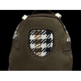 Porsche 911 Shoes Palermo Puma Pepita Brown with Keyring WAP15526PAL - unisex