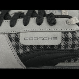 Porsche 911 Schuhe Palermo Puma Pepita Schwarz mit Schlüsselanhänger WAP154PAL - unisex