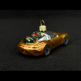 Porsche Christmas Bauble 911 Targa 4S Nordic Gold Metallic WAP05000826WBS
