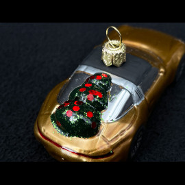 Porsche Christmas Bauble 911 Targa 4S Nordic Gold Metallic WAP05000826WBS