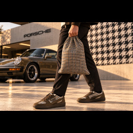 Porsche 911 Shoes Palermo Puma Pepita Brown with Keyring WAP15526PAL - unisex