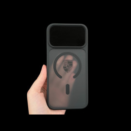 Porsche Case iPhone 18 Pro Max MagSafe Black / Transparent Customizable WAP03000426SNC
