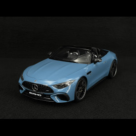 Mercedes-AMG SL63 4Matic+ Convertible 2021 Light Blue 1/18 iScale 180054