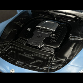 Mercedes-AMG SL63 4Matic+ Cabriolet 2021 Hellblau 1/18 iScale 180054