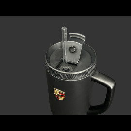 Porsche Mug Crest Thermos Bottle Matt Black WAP05010126STL