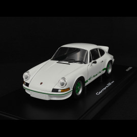 Porsche 911 Carrera RS 2.7 1973 × La Marzocco Grand Prix Weiß / Pythongrün Streifen 1/18 Minichamps WAP021118260RS