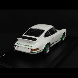 Porsche 911 Carrera RS 2.7 1973 × La Marzocco Grand Prix Weiß / Pythongrün Streifen 1/18 Minichamps WAP021118260RS