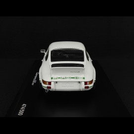 Porsche 911 Carrera RS 2.7 1973 × La Marzocco Grand Prix Weiß / Pythongrün Streifen 1/18 Minichamps WAP021118260RS