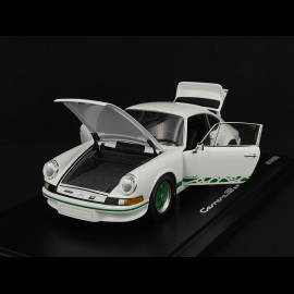 Porsche 911 Carrera RS 2.7 1973 × La Marzocco Grand Prix Weiß / Pythongrün Streifen 1/18 Minichamps WAP021118260RS