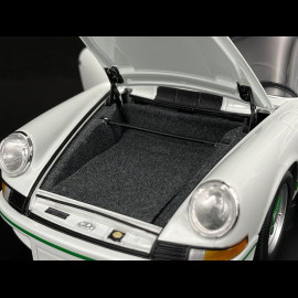 Porsche 911 Carrera RS 2.7 1973 × La Marzocco Grand Prix White / Python Green Stripes 1/18 Minichamps WAP021118260RS