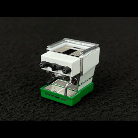Porsche 911 Carrera RS 2.7 1973 × La Marzocco Grand Prix Weiß / Pythongrün Streifen 1/18 Minichamps WAP021118260RS