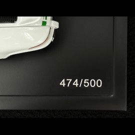 Porsche 911 Carrera RS 2.7 1973 × La Marzocco Grand Prix White / Python Green Stripes 1/18 Minichamps WAP021118260RS