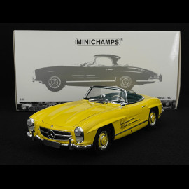 Mercedes-Benz 300SL Roadster W198 1958 Yellow 1/18 Minichamps 180039044