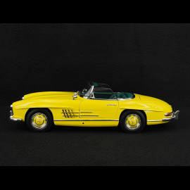 Mercedes-Benz 300SL Roadster W198 1958 Gelb 1/18 Minichamps 180039044