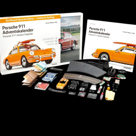 Porsche Advent Calendar 911 Type 901 1963 with Surfboard Champagne Yellow 1/43 Franzis 67263
