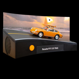 Porsche Advent Calendar 911 Type 901 1963 with Surfboard Champagne Yellow 1/43 Franzis 67263