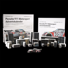 Porsche 911 Advent Calendar Carrera RSR Turbo 2.1 Martini Racing 75 Years Porsche Motorsport 1/43 Franzis 67275