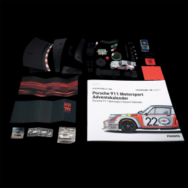 Porsche 911 Advent Calendar Carrera RSR Turbo 2.1 Martini Racing 75 Years Porsche Motorsport 1/43 Franzis 67275