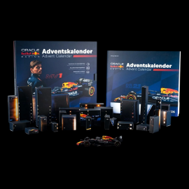 Max Verstappen Adventskalender Red Bull RB21 n° 1 2025 F1 Marineblau 1/43 Franzis 67265