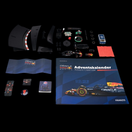 Max Verstappen Advent Calendar Red Bull RB21 n° 1 2025 F1 Navy Blue 1/43 Franzis 67265