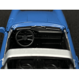 Porsche 911 S Targa 2.7 1974 Albert Blau Reibungsspielzeug 1/38 Welly MAP01091125