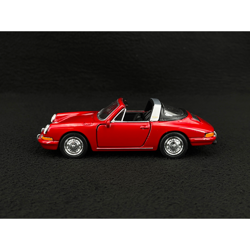 Porsche 911 S Targa 2.7 1974 Red Friction Toy 1/38 Welly MAP01091125