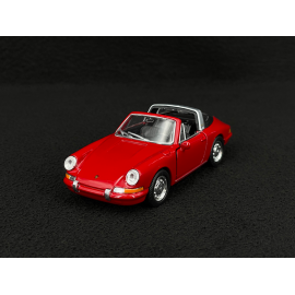 Porsche 911 S Targa 2.7 1974 Rot Reibungsspielzeug 1/38 Welly MAP01091125