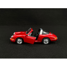 Porsche 911 S Targa 2.7 1974 Red Friction Toy 1/38 Welly MAP01091125