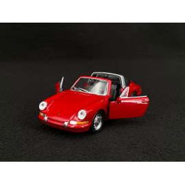 Porsche 911 S Targa 2.7 1974 Rot Reibungsspielzeug 1/38 Welly MAP01091125