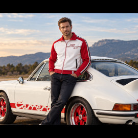 Porsche Jacket Official Low Price Carrera RS 2.7 Collection white / red / black WAP953NRS2 - men