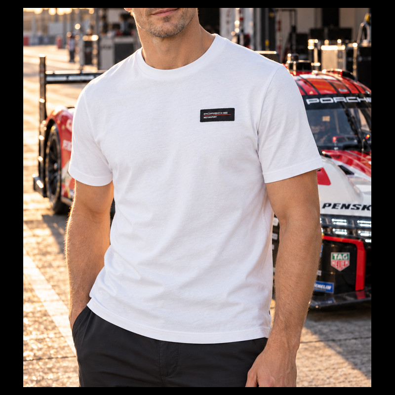 Porsche T-shirt Motorsport 5 Official White 701227724-002 - men