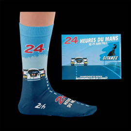 Inspiration 24h Le Mans Legendäre Poster Retro-Geschenkset Socken - Unisex