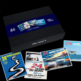Inspiration 24h Le Mans Legendäre Poster Retro-Geschenkset Socken - Unisex