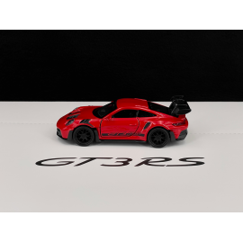 Porsche 911 GT3 RS Type 992 2022 Guards Red / Black Stripes Friction Toy 1/38 Welly MAP01099224