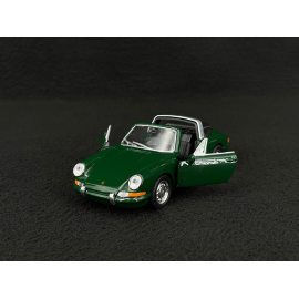 Porsche 911 S Targa 2.7 1974 Irish Green Friction Toy 1/38 Welly MAP01091125