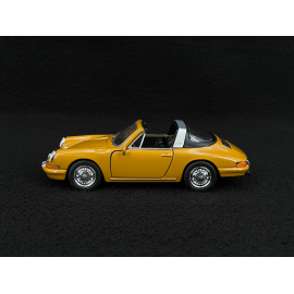 Porsche 911 S Targa 2.7 1974 Sepiabraun Reibungsspielzeug 1/38 Welly MAP01091125