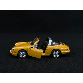 Porsche 911 S Targa 2.7 1974 Sepia Brown Friction Toy 1/38 Welly MAP01091125