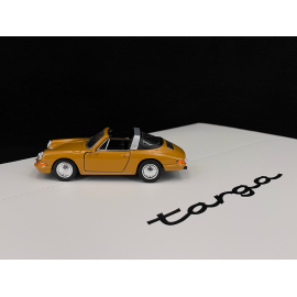 Porsche 911 S Targa 2.7 1974 Sepiabraun Reibungsspielzeug 1/38 Welly MAP01091125