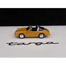 Porsche 911 S Targa 2.7 1974 Sepiabraun Reibungsspielzeug 1/38 Welly MAP01091125