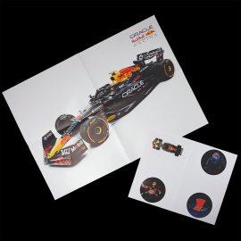Max Verstappen Adventskalender Red Bull RB21 n° 1 2025 F1 Marineblau 1/43 Franzis 67265