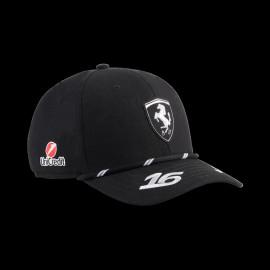 Ferrari Cap F1 Team Charles Leclerc 2026 Singapur GP Schwarz 701242274-001 - unisex