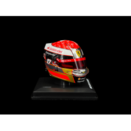 Charles Leclerc Helmet Ferrari n° 16 Japanese GP 2024 F1 Tribute Jules Bianchi 1/5 LookSmart LSHEL025
