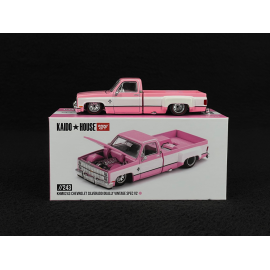 Chevrolet Silverado Dually Vintage Spec V2 1980 Kaido House Rosa 1/64 Mini GT KHMG243