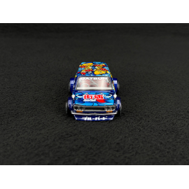 Datsun 510 Wagon Koi Wagon V1 1969 Kaido House Blue 1/64 Mini GT KHMG248